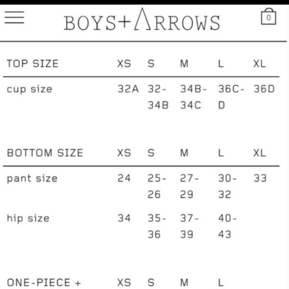 NWT Boys + Arrows Dana The Delinquent Bikini Top - Picture 4 of 4